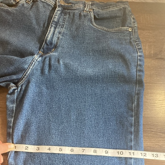 Vintage 90s Cherokee Medium Wash 12 Ankle Womens High Rise Jeans - Picture 6 of 9